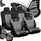 Universal Butterfly Embroidery Full Car Seat Cover Set 25