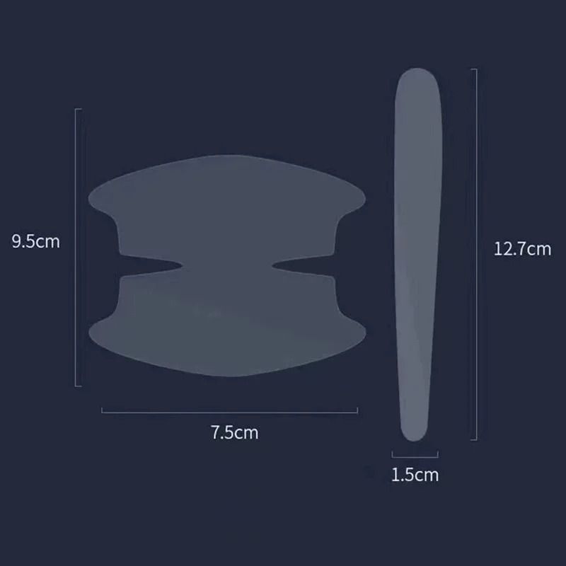 8Piece Car Door Handle ScratchProof Protective Sticker Set 3