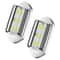 2Pack Waterproof White LED License Plate Lights 12V24V For Trucks SUVs Trailers And Buses 6