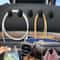 Mini Car Interior Storage Hooks Self Adhesive Holder For USB Cable Headphones Keys 2