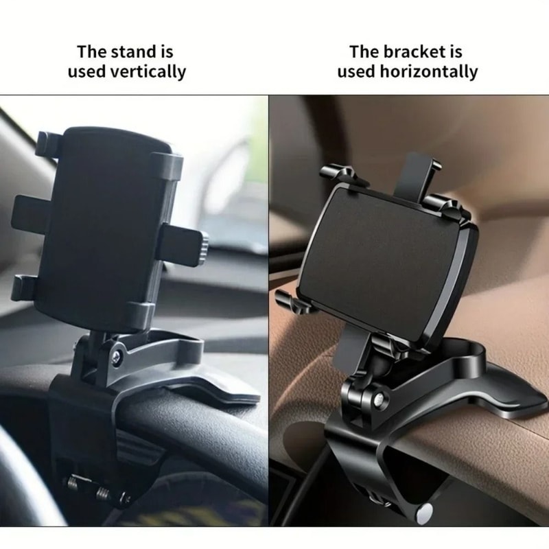 Universal Dashboard Car Phone Holder Clip Mount For GPS And Smartphones 2