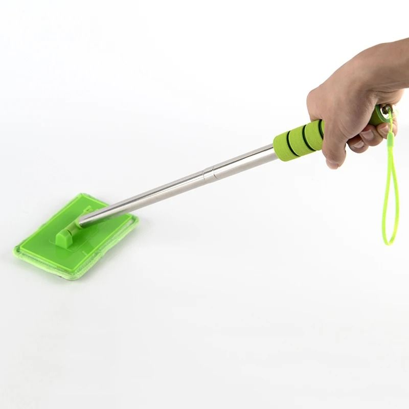 Telescopic Windshield Cleaning Wiper With Microfiber Cloth For Cars 4