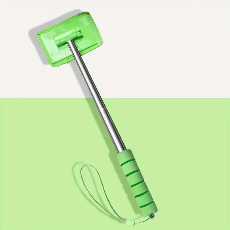 Telescopic Windshield Cleaning Wiper With Microfiber Cloth For Cars 8