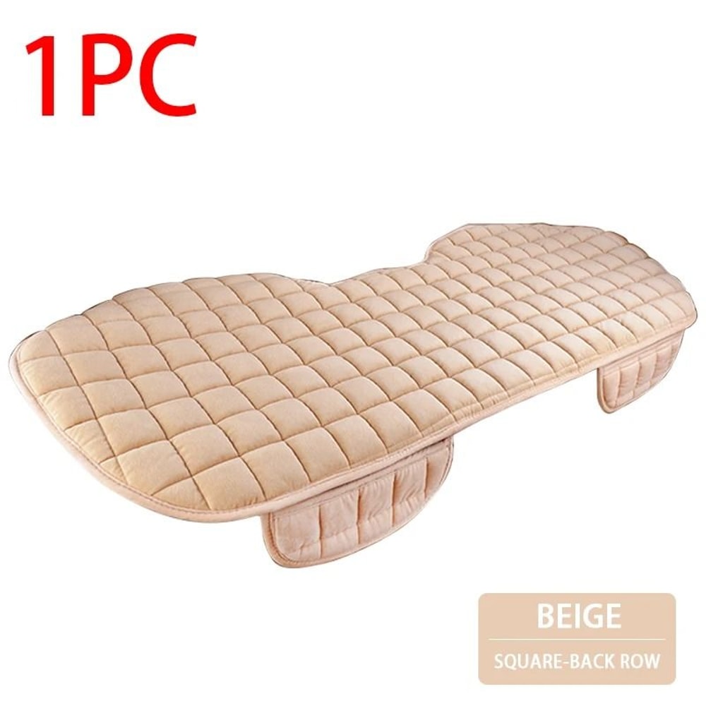 Soft Plush Car Seat Cushion Cover Anti Slip Universal Seat Protector 12