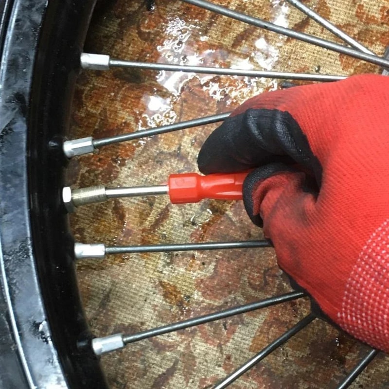 Copper Tire Valve Core Removal Tool Kit With Wrench And Screwdriver 2