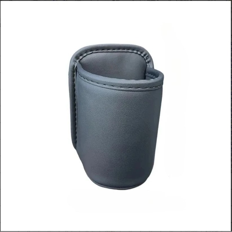 Universal Leather Car Door Cup Holder And Back Seat Drink Organizer 6