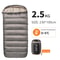 Large 3 Season Camping Sleeping Bag Wide Long Size For Adults 12