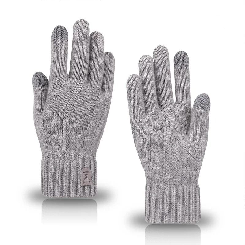 Winter Warm Touchscreen Knit Gloves Unisex For Travel Cycling And Sports 6