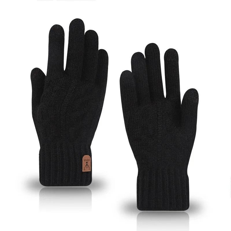 Winter Warm Touchscreen Knit Gloves Unisex For Travel Cycling And Sports 7