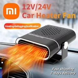 portable car heater 12v and 24v fast defogging defrost heater for windshield