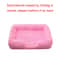 Square Plush Dog Bed Thickened Winter Pet Bed With Removable Mat 4
