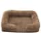 Square Plush Dog Bed Thickened Winter Pet Bed With Removable Mat 6