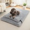 Warm Calming Plush Dog Bed With Pillow For Small Medium And Large Dogs 1