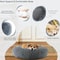 Round Plush Pet Bed For Dogs And Cats Winter Warm Sleeping Cushion 3