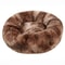 Round Plush Pet Bed For Dogs And Cats Winter Warm Sleeping Cushion 17