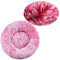 Round Plush Pet Bed For Dogs And Cats Winter Warm Sleeping Cushion 20