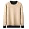 Mens Winter Warm Fleece Lined Thermal Pullover Shirt Crew Neck Long Sleeve Basic Sweatshirt 2