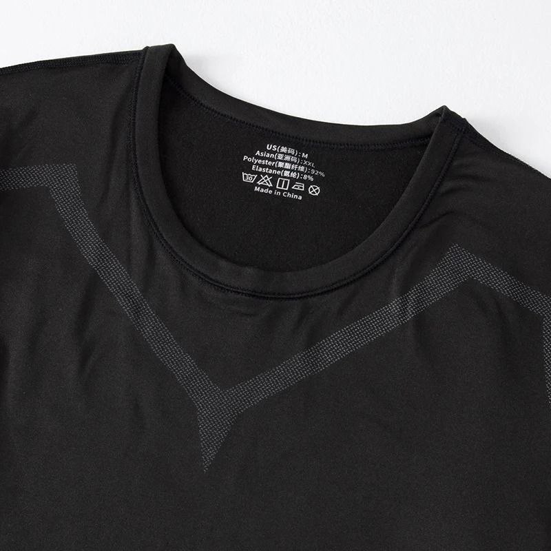 Mens Thermal Underwear Set Long Sleeve Top And Pants Winter Fleece Lined Base Layer 4