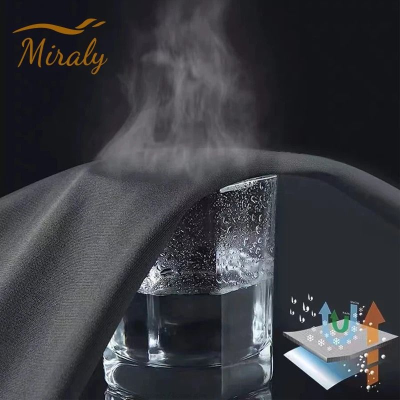 Men Winter Warm Fleece Thermal Underwear Set Long Sleeve Top And Pants Compression Base Layer 4