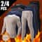 Mens Thermal Underwear Set Fleece Lined Long Sleeve Top And Pants For Autumn And Winter Comfort 0