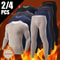Mens Thermal Underwear Set Fleece Lined Long Sleeve Top And Pants For Autumn And Winter Comfort 0