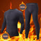 Mens Thermal Underwear Set Fleece Lined Long Sleeve Top And Pants For Autumn And Winter Comfort 3