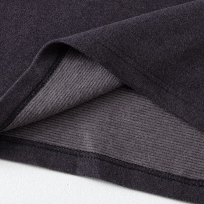 Mens Thermal Underwear Set Fleece Lined Long Sleeve Top And Pants For Autumn And Winter Comfort 4