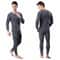 Mens Winter Thermal Underwear Set Fleece Lined Long Sleeve Top And Pants For Cold Weather Warmth 1