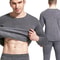 Mens Winter Thermal Underwear Set Fleece Lined Long Sleeve Top And Pants For Cold Weather Warmth 4