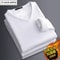Men Plush Thermal Long Sleeve T Shirt Plus Velvet Fleece Lined Winter Base Layer Top 15