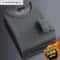 Men Plush Thermal Long Sleeve T Shirt Plus Velvet Fleece Lined Winter Base Layer Top 8