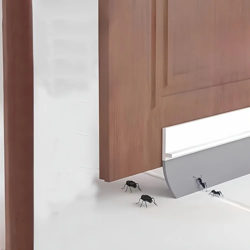 Self Adhesive PVC Door Bottom Seal Strip For Draft And Noise Blocking 1