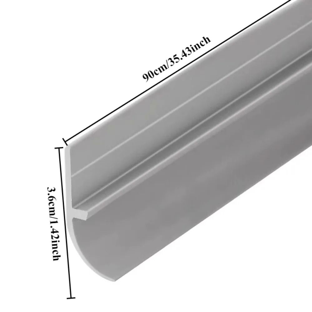 Self Adhesive PVC Door Bottom Seal Strip For Draft And Noise Blocking 5