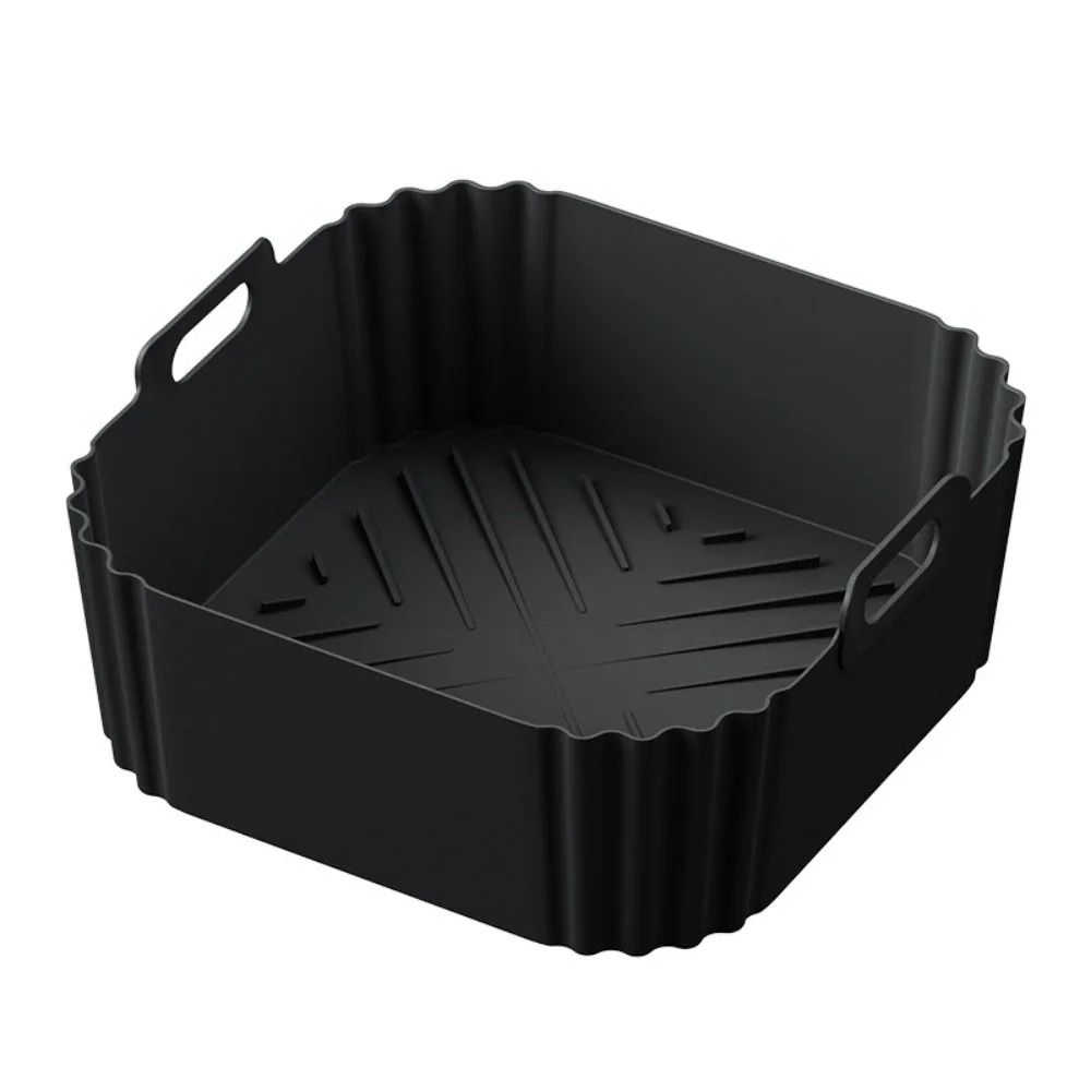 Reusable Silicone Air Fryer Liner Basket For 5 To 8 Quart Air Fryers 4