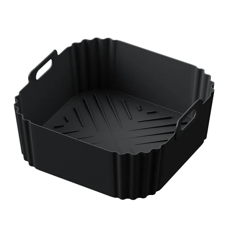 Reusable Silicone Air Fryer Liner Basket For 5 To 8 Quart Air Fryers 4
