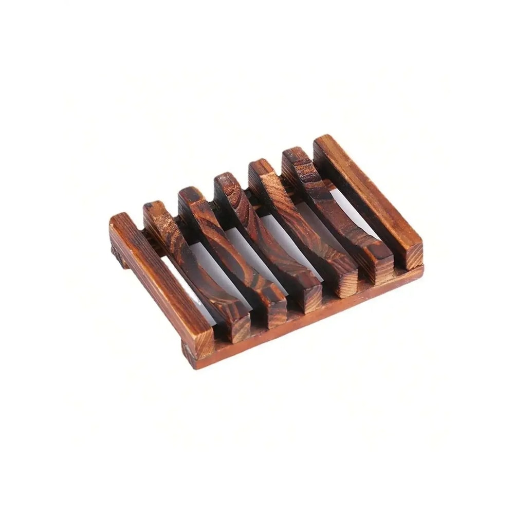 Natural Bamboo Soap Dish Tray For Bathroom And Shower 6