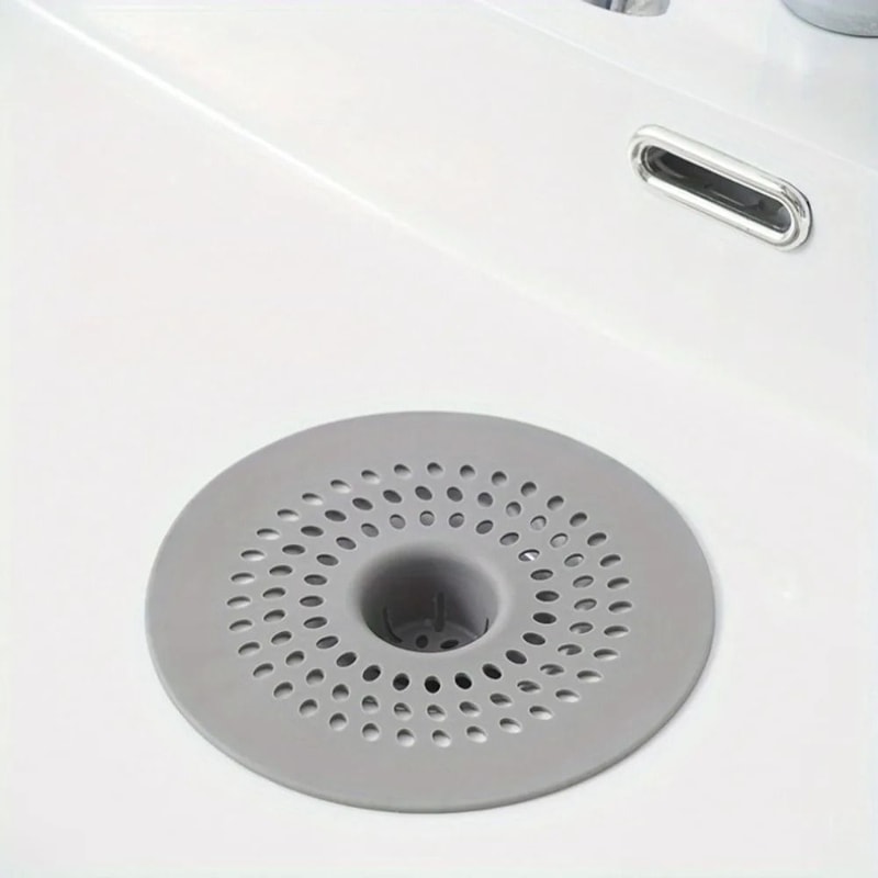 Silicone Drain Strainer Hair Catcher For Bathroom And Kitchen 1