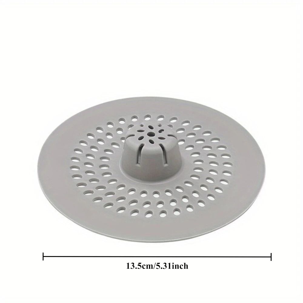 Silicone Drain Strainer Hair Catcher For Bathroom And Kitchen 8