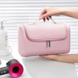large capacity hair dryer storage bag travel organizer case