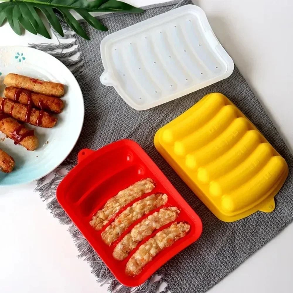 Silicone Sausage Mold Tray For Homemade Food And Baby Meals 2