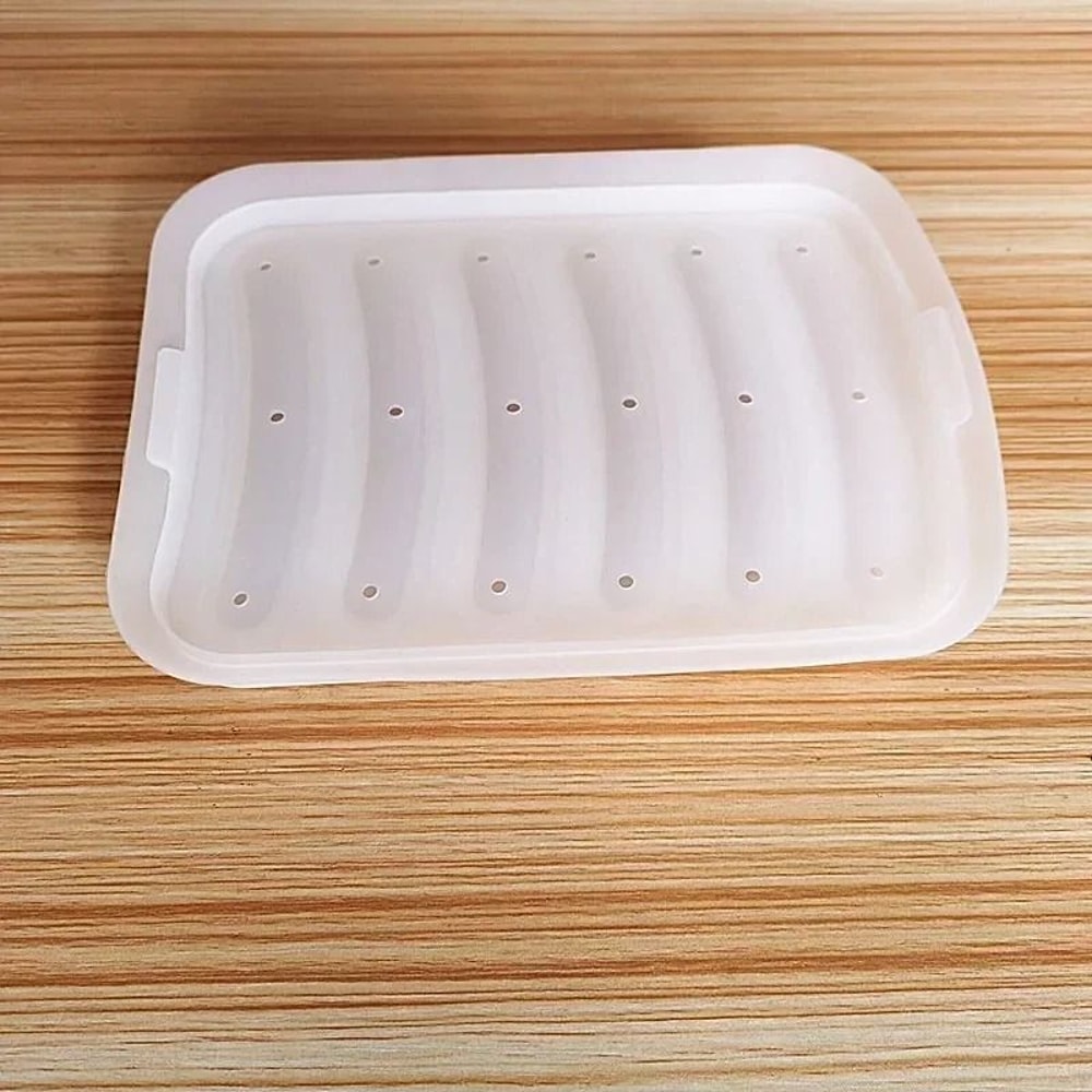 Silicone Sausage Mold Tray For Homemade Food And Baby Meals 6