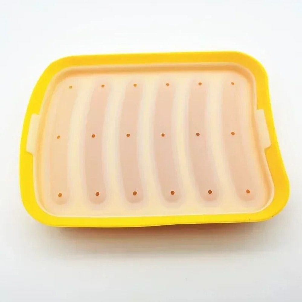 Silicone Sausage Mold Tray For Homemade Food And Baby Meals 7
