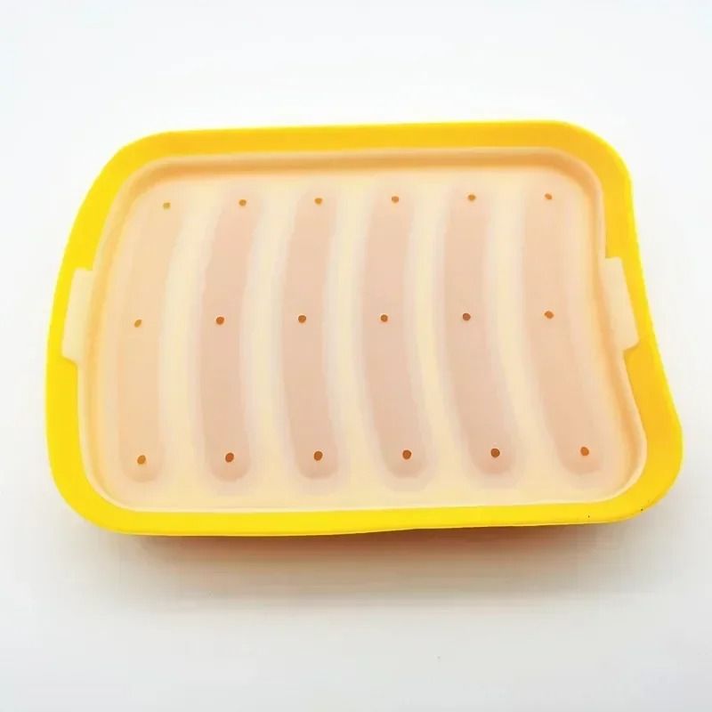 Silicone Sausage Mold Tray For Homemade Food And Baby Meals 7