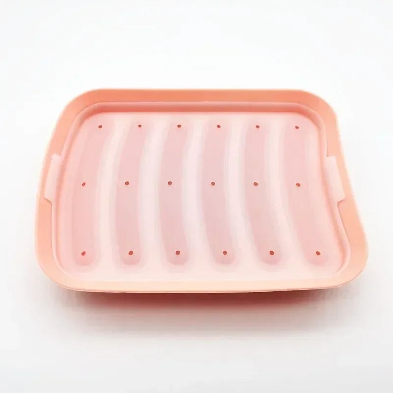 Silicone Sausage Mold Tray For Homemade Food And Baby Meals 8