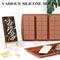 Silicone Chocolate Bar Mold Break Apart Bar Tray 1