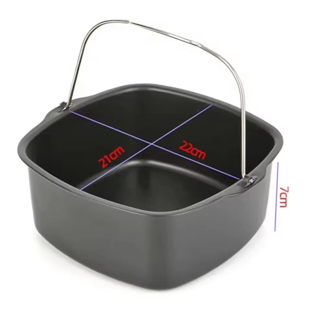Non Stick Round Cake Pan For Air Fryer And Oven Baking 13