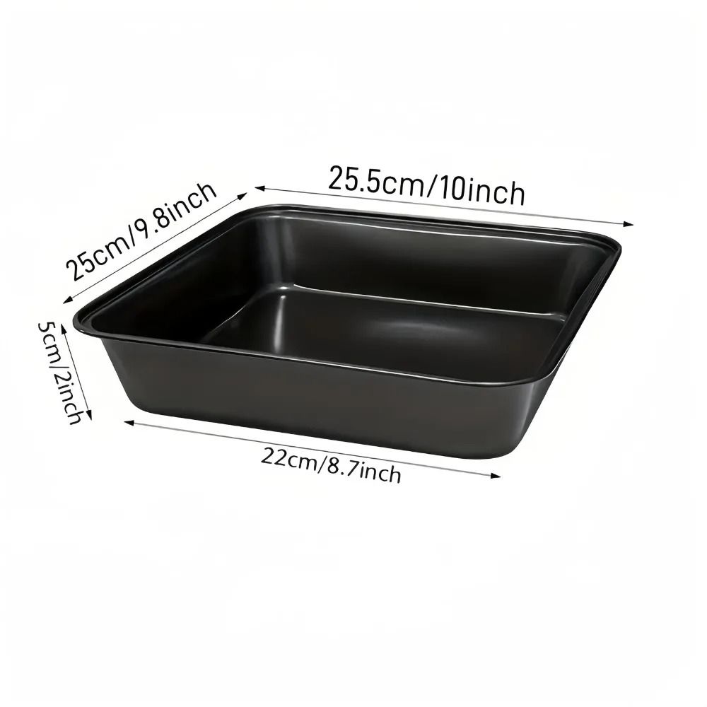 Carbon Steel Non Stick Rectangular Baking Pan For Bread Cake And Roasting 7
