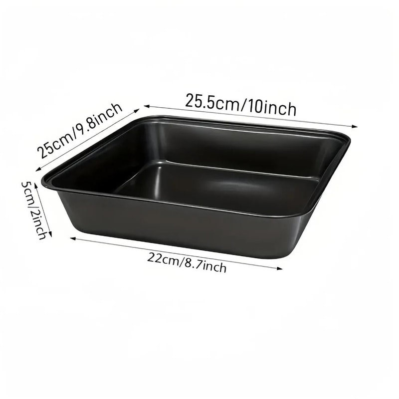 Carbon Steel Non Stick Rectangular Baking Pan For Bread Cake And Roasting 7