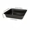 Carbon Steel Non Stick Rectangular Baking Pan For Bread Cake And Roasting 8