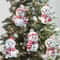 Cute Snowman Christmas Tree Hanging Ornament Decoration 4